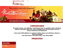 Tablet Screenshot of cristinaballistiero.com.br